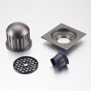 10x10cm Brass ban công thoát nước sàn chống thứ tự loại vòi hoa sen xả cho ngoài trời - Product Image 4