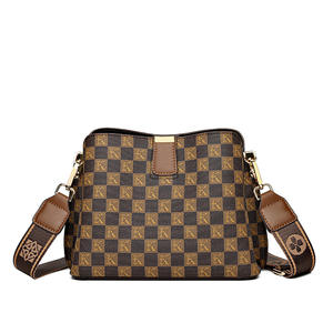 Wholesale Soft Leather Pu Crossbody Office <b>Bags</b> For Women Ladies <b>Bag</b> Fashion Simple <b>Large</b> Capacity <b>Shoulder</b> Mommy <b>Bag</b> - Product Image 1