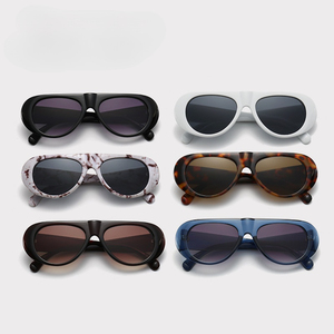 Gafas de Sol de aviación retro Nuevo Marco grande de gran tamaño PC visera parabrisas de moda gafas de sol para conducir sombrillas - Product Image 2