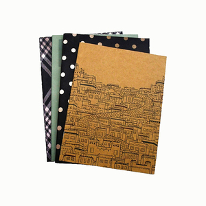 Cuadernos de Papel Kraft Personalizados de Primera Calidad, Encuadernados con Grapas, Mini Libretas Portátiles para la Elaboración de Horarios Diarios - Product Image 1