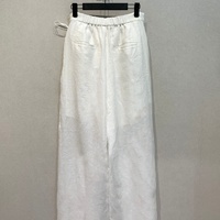 Sur mesure femmes vêtements printemps été nouveau japonais vieux argent Style lin Culottes Streetwear décontracté mode Jupe
