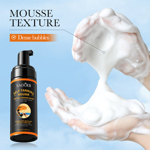 SADOER di alta qualità per il corpo autoabbronzante idratazione delicata pelle di bronzo per il corpo abbronzatura Mousse - Product Image 1