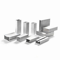 Tube en alliage d'aluminium sur mesure, profilé d'extrusion en aluminium Alu 6061 6063, tubes carrés en aluminium, tube en aluminium sans soudure