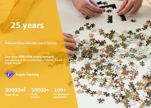 Puzzle éducatif en bois <span class=keywords><strong>populaire</strong></span> pour enfants de 2 à 4 adultes, 1000 pièces, paysage d'animaux, vente en gros - Product Image 6