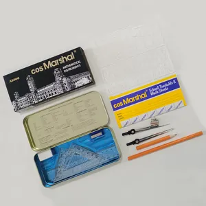 중국 School 학생 Oxford 기하학 제도 수학 Set 수학적 Instruments Kit