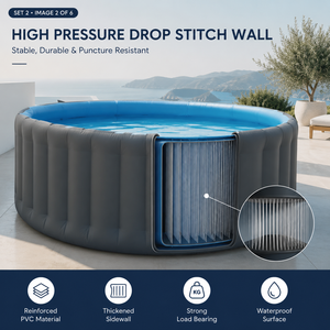 Maßgefertigter Drop-Stitch Aufblasbarer Swimmingpool <span class=keywords><strong>3x5m</strong></span> 3x6m Rund Rechteckig Outdoor-<span class=keywords><strong>Pool</strong></span> - Product Image 2