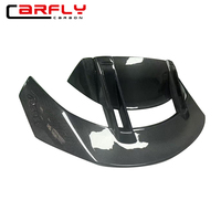 Aile arrière de toit en fibre de carbone de style Aspec pour Scirocco, aileron de spoiler