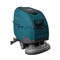 Balayeuses électriques de haute qualité à double brosse pour le lavage des sols en bois dur pour les magasins de vêtements Conception à poussée manuelle