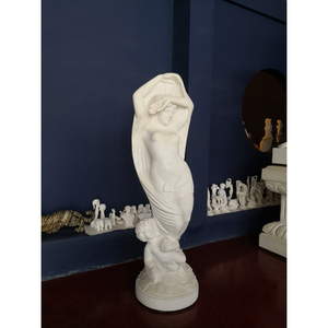 Statua in marmo greco antico pietra intagliata sculture <span class=keywords><strong>da</strong></span> <span class=keywords><strong>giardino</strong></span> statua Buudha bianca - Product Image 6