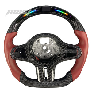 Volante LED de Fibra de Carbono Personalizado para BMW Serie G 440i 340i 330i G05 G20 G21 G22 G29 G30 G87 X5 X6 X3M X4M M2 M3 M4 M5 <span class=keywords><strong>Z4</strong></span> - Product Image 1