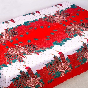 180x150cm Panno di Tabella Della Copertura Della Decorazione di Festa Di <span class=keywords><strong>Natale</strong></span> Partito Personale di Gioiosa Decorazione Rossa Di <span class=keywords><strong>Natale</strong></span> - Product Image 2