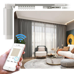 Wifi <strong>Curtains</strong> Smart Home Automation Motorized <strong>Curtains</strong> Remote Control Window Automatic <strong>Curtain</strong> Opener <strong>Motor</strong> - Product Image 1