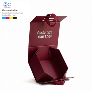 Factory Price Custom Logo Printing T Shirt <b>Storage</b> Box Folding Paper Gift Box Clothing Durable <b>Cardboard</b> Rigid <b>Boxes</b> Recycled - Product Image 1