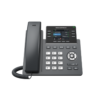 Telefono IP VoIP da Scrivania Grandstream GRP2613 Gigabit PoE a Colori con 3 Account SIP e 6 Tasti Linea per Ufficio, Hotel e Piccole Imprese