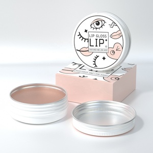 Wholesale 30ml 30g 1oz Aluminum Jar Metal Cosmetic Packaging Cream Tin Lip Balm Container Lipbalm Tin - Product Image 1