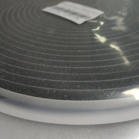 Newmen Tessamol Strips Bande éponge noire imprimant une mousse adhésive utilisée sous les matériaux d'impression en feuille de conduit d'encre