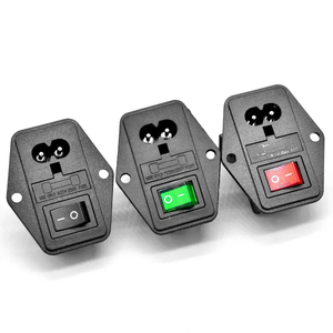 Interrupteur à bascule Kcd1 avec bouton poussoir Micro alimentation Adaptateur AC ou DC / Prise PCB / Connecteur LED 2 3 4 5 6 broches <span class=keywords><strong>Mini</strong></span> interrupteur à prise - Product Image 3