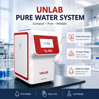 Système compact de purification d'eau ultrapure de laboratoire Type I II 5-20L/H PHILLI-QPURE S