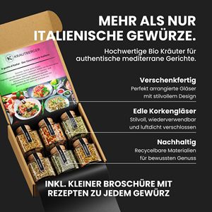 Mélange d'herbes et d'épices italiennes avec recettes : basilic, origan, ail, persil, thym et plus - Product Image 5
