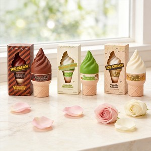 Perfume Cute Ice Cream de 100 ml, fragancia gourmet de larga duración para mujer, aroma dulce a vainilla y chocolate, spray corporal, regalo para ella - Product Image 1