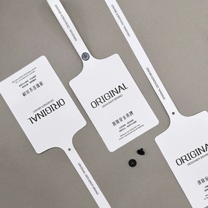 Étiquette de mode de marque propre personnalisée étiquette de vêtements environnementaux de haute qualité - Product Image 3