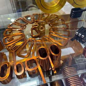 סליל שטוח עם ליבה אווירית מצופה אמייל, עשוי נחושת מלאה, 220V, תדר גבוה, עבור מנוע - Product Image 1