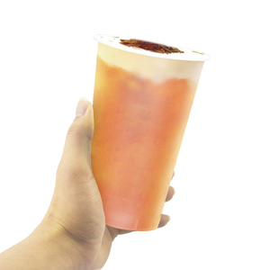 <span class=keywords><strong>TC</strong></span> logotipo personalizado burbuja milktea 12oz 16oz 22oz 350ml 700ml boba Ttea café jugo PP transparente reutilizable taza de plástico con tapas - Product Image 5