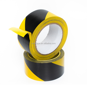 50mmx50m Custom Size Big Roll Warning <b>Tape</b> Orange Black Waterproof Self Adhesive PVC <b>Tape</b> - Product Image 1