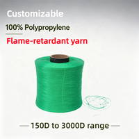 Fil FDY PP de plusieurs couleurs, fil ignifuge 1000D, adapté aux cordes tressées, fil de polypropylène PP