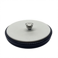 Interrupteur à bouton-poussoir étanche en acier inoxydable de 16 mm, double LED, 1NO, 24V DC/220V AC, 5A