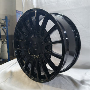 Kipardo 16x7.5 1x8 20x8 nouvelle arrivée 5x120 5x160 6x120 jantes en alliage noir brillant pour ford transit custom - Product Image 6
