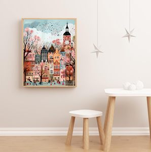 Kits de peinture au diamant 5D DIY SONGWOOART London Streets pour adultes, pour la décoration murale de la maison, peinture au diamant personnalisée - Product Image 2