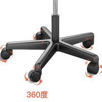 Roulettes antistatiques pour chaises de salle blanche industrielle, roues métalliques pour hôpitaux, entrepôts, ateliers, laboratoires – Fabrication chinoise
