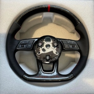 Volant en carbone forgé amélioré pour <span class=keywords><strong>Audi</strong></span> B9 A3 A4 A5 <span class=keywords><strong>S4</strong></span> S5 A6 Q7 TT R8 S6 A8 Q5 S3 B8 RS5 RS3 RS4 RS7 Sport - Product Image 5
