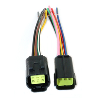 DJ70616YA-1.8-11/21molex Câble Molex Ebike de Qualité Supérieure 38 Broches vers OBD, Tuyau Magnétique 10 Broches RJ, Connecteurs de Bobine d'Allumage ECU