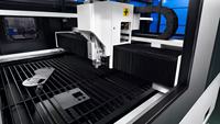 Machine de découpe laser à fibre CNC professionnelle pour tôles et tubes en acier inoxydable et acier au carbone