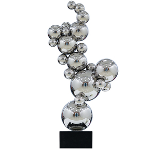 Arredamento moderno minimalista per la casa <span class=keywords><strong>di</strong></span> lusso <span class=keywords><strong>di</strong></span> fascia alta con regali creativi in acciaio inossidabile arredi per la casa in metallo - Product Image 5