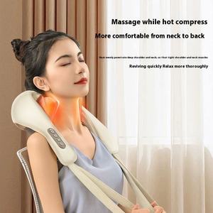 Venta al por mayor eléctrica acupresión cuello y hombros masajeador de espalda y Camilla con tecnología de masaje de amasado - Product Image 6