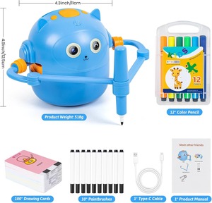 Jouets STEM en plastique pour enfants : Peinture, mathématiques, <span class=keywords><strong>dessin</strong></span>, <span class=keywords><strong>robot</strong></span> - Product Image 2