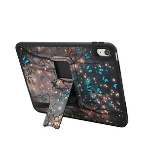 Étui pour tablette <span class=keywords><strong>iPad</strong></span> 11e génération/Air 4/5/6/7 avec support, effet peau, nouveau motif <span class=keywords><strong>marbre</strong></span>/léopard, étui de protection pour <span class=keywords><strong>iPad</strong></span> 10.2 avec support - Product Image 5