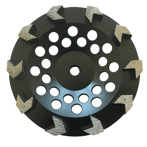 แผ่นเจียรคอนกรีตหินแกรนิตหินอ่อนพื้นบดลูกศร7ในส่วนลูกศรส่วนถ้วยล้อเจียรเพชร - Product Image 3