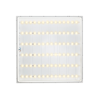 Panneau LED ENEC 60x60 62x62 à économie d'énergie, éclairage rétro-éclairé mince commercial pour bureau, stock en Europe