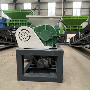 Broyeur automatique à double arbre 1000kg pour bouteilles en plastique et composant moteur à noyau en alliage pour un recyclage efficace - Product Image 4