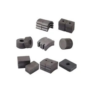 Professional custom various types of permanent ferrite magnet for sale
