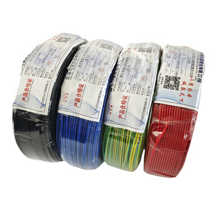 معيار وطني نقي أخضر مزدوج اللون bv2.5/4/6/النحاس النقي متعدد الحبلا لينة صفراء PVC - Product Image 1