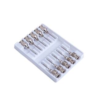 Jeringa Veterinaria Reutilizable de Acero Inoxidable con Aguja - Hipodérmica para Inyecciones, Vacunación y Uso Médico en Ganado/Bovinos/Aves de Corral - Product Image 2