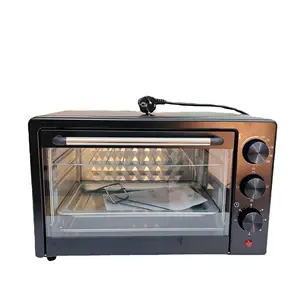 Oven penggorengan udara multifungsi, mesin visual Rumah Tangga semua dalam satu mesin penggorengan otomatis 23 kapasitas besar