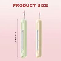 I-0479 Mini outil multifonctionnel pour enfiler les aiguilles, artisanat pour personnes âgées, couture, broderie à domicile, outil pour retirer le fil, tricot