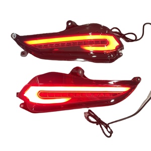 ไฟท้าย LED สำหรับรถ Toyota ไฟท้ายด้านหลังสำหรับ Vios Yaris มีแผ่นสะท้อนแสงสำหรับ<span class=keywords><strong>2018</strong></span> 2017 - Product Image 2