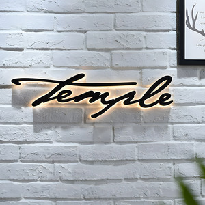 Lettres en métal lumineuses 3D étanches IPX7 <span class=keywords><strong>Horizon</strong></span> avec éclairage LED multicolores, garantie de 2 ans pour la publicité, les enseignes de direction et les magasins - Product Image 1